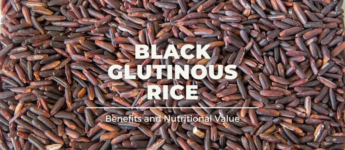 Black glutinous rice benefits