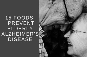 Foods for Alderly Alzheimer's disease