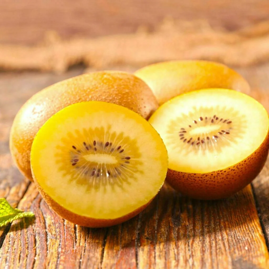 Yellow Kiwi slices